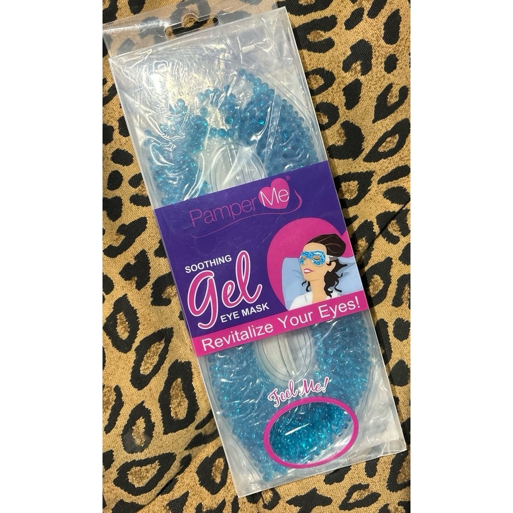 NEW Pamper Me Soothing Gel Warm or Cold Eye Mask, Spa Treatment